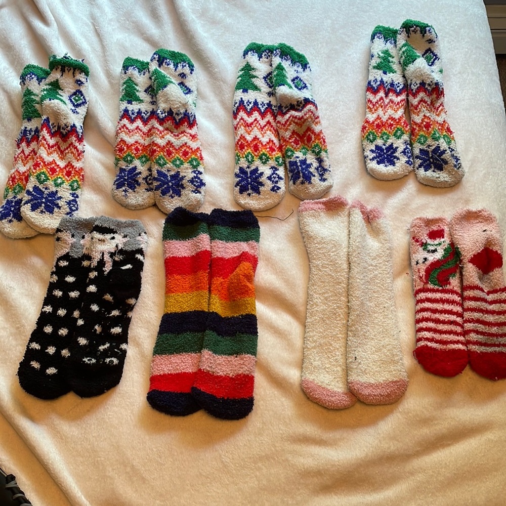 Fuzzy socks